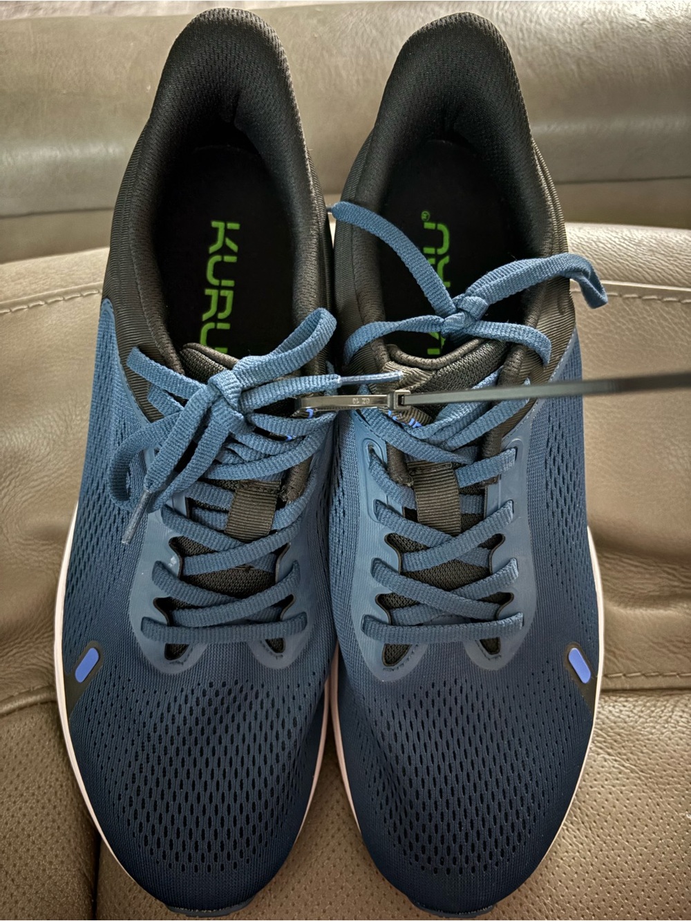 KURU ATOM Fusion Blue Mesh Athletic Sneakers